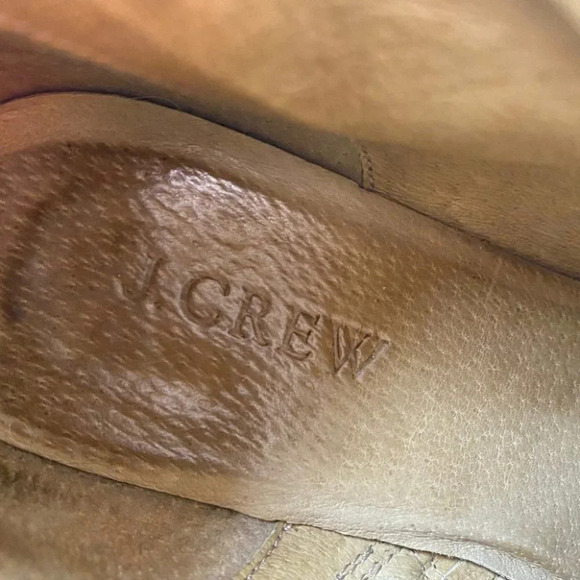 J. Crew Brown Suede Side Zip  Ankle Booties - Picture 12 of 13